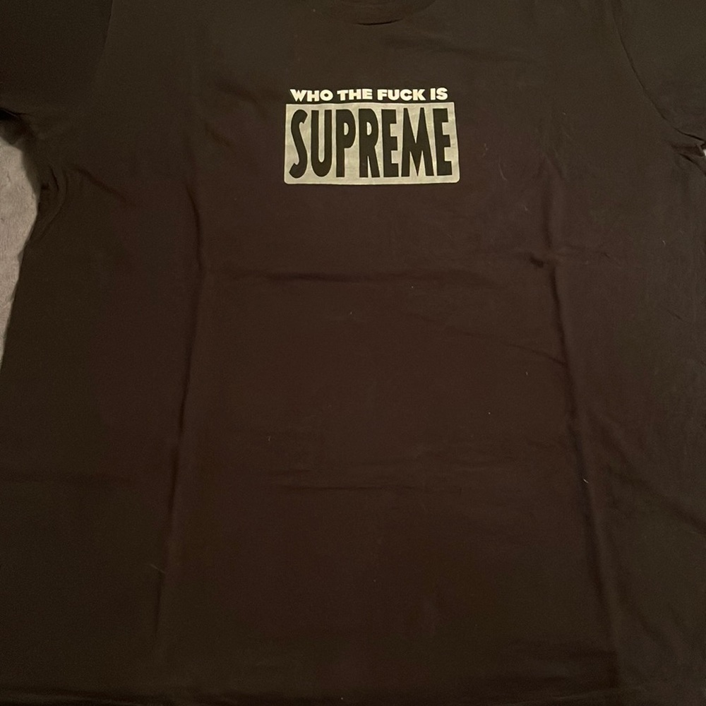 Black tee Supreme
